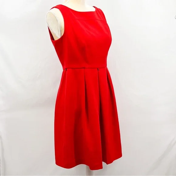 Adrianna Papell A Line Pleated Dress - Picture 2 of 10